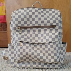 Plaid Backpack